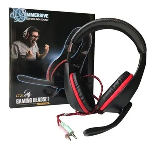Imagen 6 de 7 de Audifono Gamer Genius Negro Hs-g560