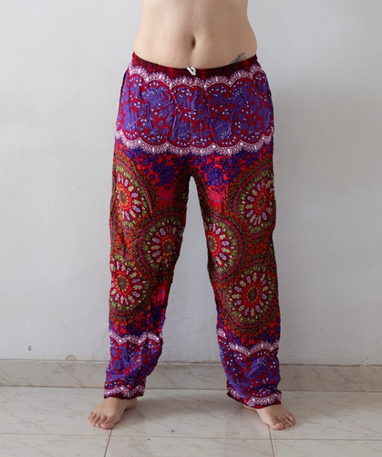 Pantalón Hindú Estilo Resortado Yoga