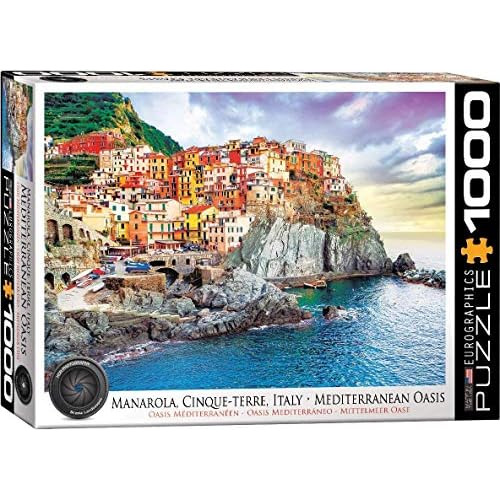 Cinque Terre Manarola Italia Puzzle 1000 Piezas