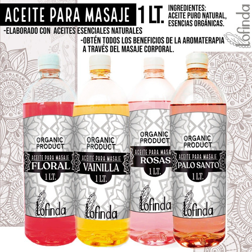 Aceite Esencial Para Masaje Canela 1 Litro