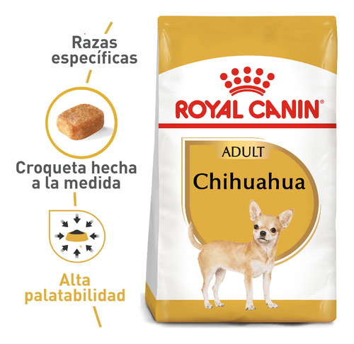 Alimento Para Perro Royal Canin Bhn Chihuahua Adulto 1.3 Kg