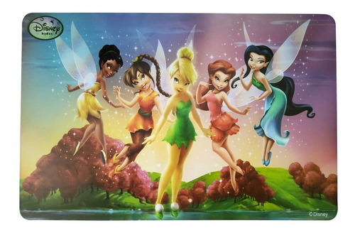 Set X 6 Individuales Tinkerbell Campanita Manteles 2d Idelar