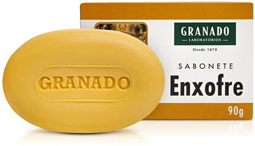 Imagem 2 de 3 de Sabonete Em Barra Granado - Enxofre - 90g