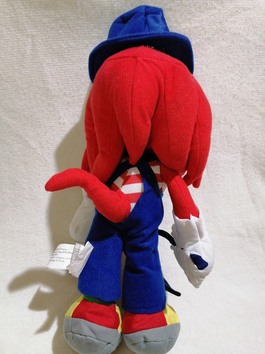 Peluche Original Knuckles Sonic Project Toy Nerwork Sega 40. (Usado)