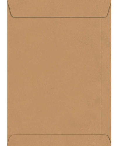 Envelope Saco Natural 200x280 80grs 100unidades Liso