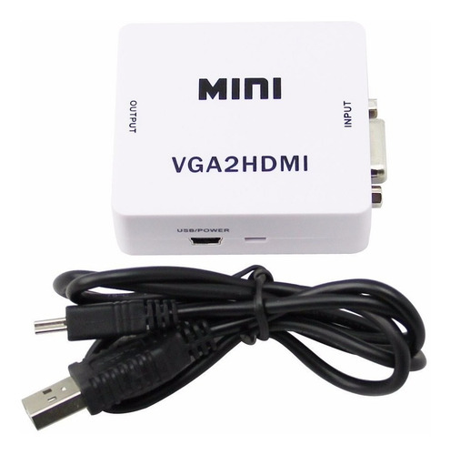 Imagen 4 de 7 de Adaptador Hdmi A Vga . Vga Hdmi C/audio