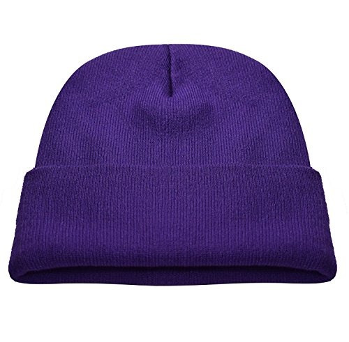 Pzle Bebé Gorros Hombres Beanie Gorro Púrpura Beanie Gorro D