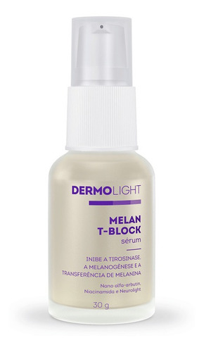 Dermolight Melan T-block Sérum 30 G - Extratos Da Terra