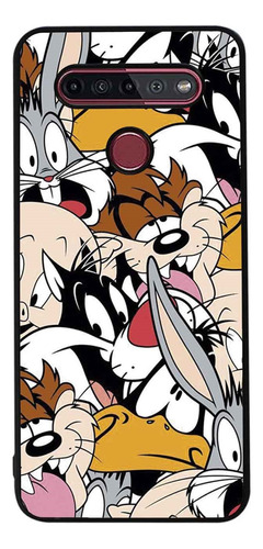 Funda Protector Case Para LG K51s Looney Tunes