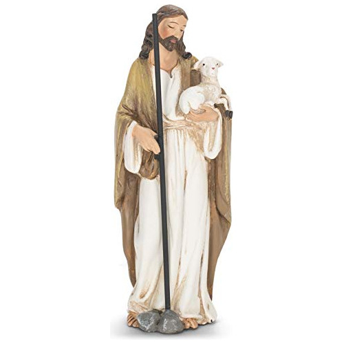 Figurina Del Buen Pastor (jesús) De 4  De E S  , Multi...