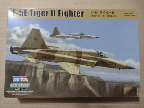 F-5e Tiger Ii 1:72 Hobby Boss 