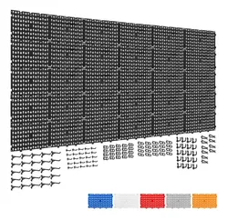Comprar Painel De Ferramentas Organizador Plastico Ajustável 177x87 no Mercado Livre