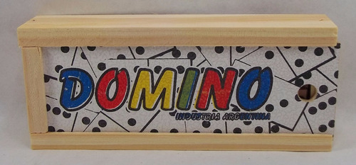 Juego Didáctico De Madera - Domino Clásico