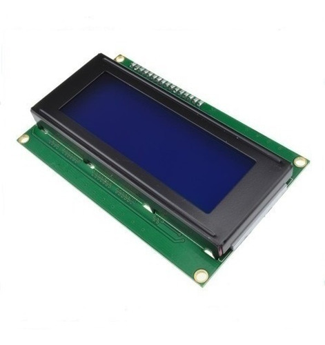 Display Lcd 20x4 2004 I2c Fundo Azul Letra Branca Arduino