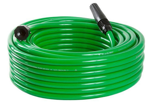 Rollo De Manguera Jardin Slim Verde 20mtrs Con Puntero P G 