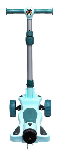 Star Kids Scooter Patín Infantil Cohete Con Luces Y Humo Color Azul Azul