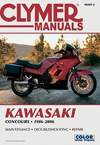 Clymer Manual De Reparación Para Kawasaki Concours Zg 1000 a