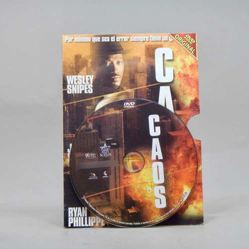 Dvd Caos Wesley Snipes Jason Statham Y Ryan Phillippe Ll2