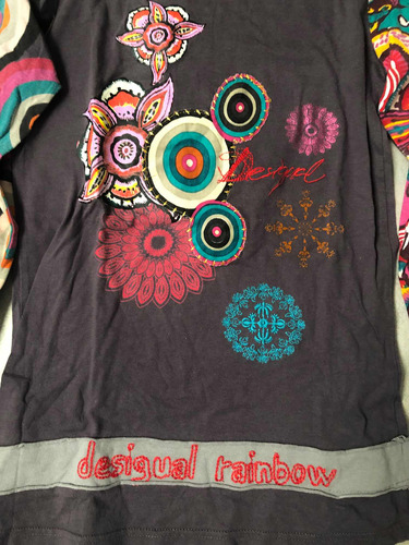 Remera Manga Larga Desigual Talle 13/14