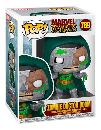 Funko Pop - Zombie Doctor Doom 789 - Marvel Civil War 