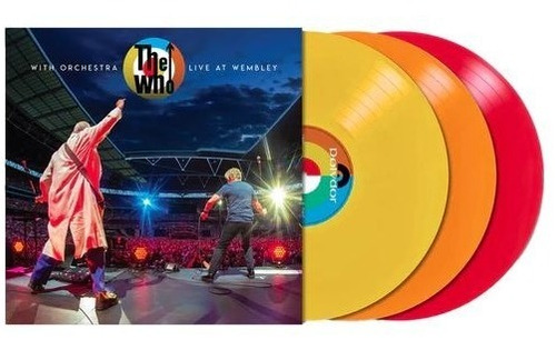 The Who - With Orchestra Live At Wembley 3lp Vinyl Coloured