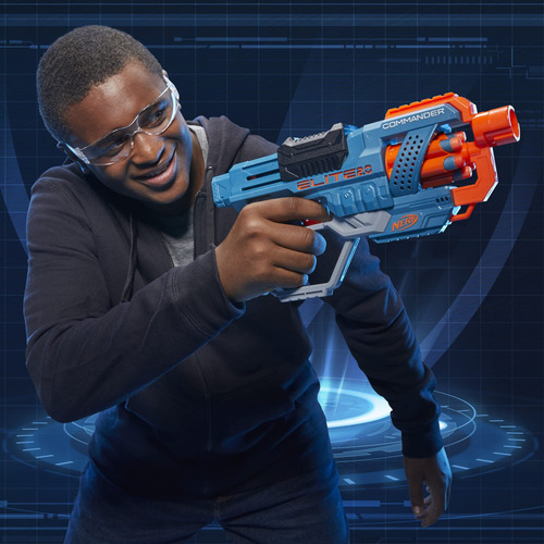 Hasbro Nerf Elite 2.0 Commander Rd-6 Lanzador De Dardos Con