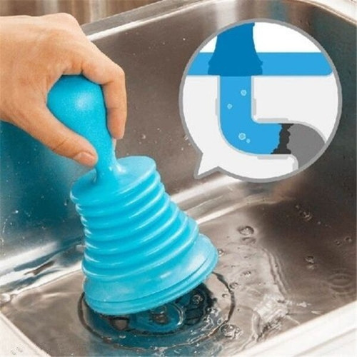 Imagen 8 de 10 de Sopapa Bacha Cocina Destapa Pileta Bañera Con Fuelle Succión
