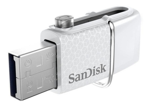 Pendrive SanDisk Ultra Dual 32GB 3.0 branco