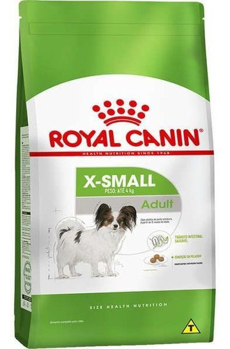 Ração X-small Para Cães Adultos Raças Mini Royal Canin 2,5kg