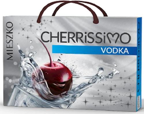 Caja De Bombones Cherrissimo Vodka Y Cereza. Bolsa Regalo 