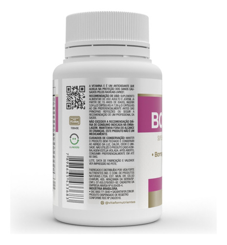 Kit 5 Boraprim Vitafor 30 Cápsulas
