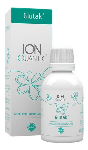 Glutak Gotas Sublingual 50ml Fisioquântic - Glutamina Sabor Neutro