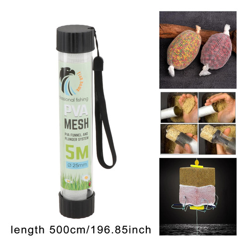 Sacos De Iscas De Malha Pva Para Alimentação De Boilies, M