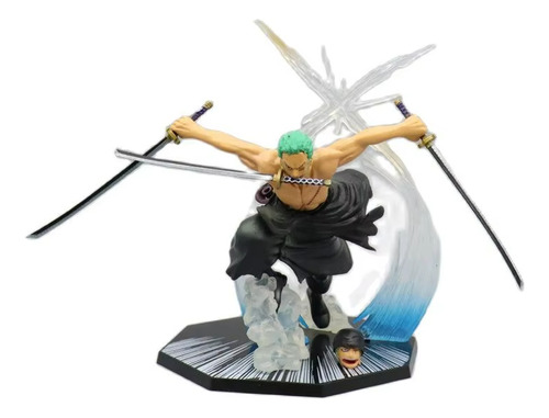 Figura Coleccionable Zoro Battle One Piece 2 Cabezas