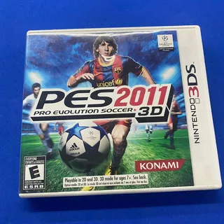 Pes 2011 Pro Evolution Soccer 3d (solo Caja) Nintendo 3ds