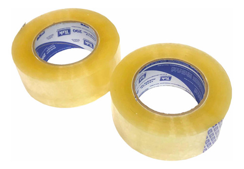 Pack 2x Cinta Tuk Premium Packing Tape 290 Alta Resistencia