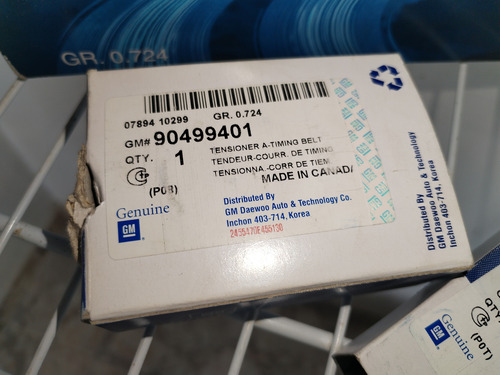 Kit De Tiempo Acdelco Palio 1.8 Meriva Corsa