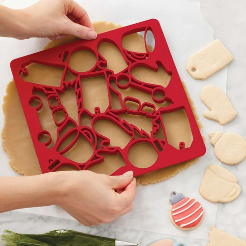 Multicortador Para Galleta Navidadeño / Navidad 2304-0-0013 Rojo