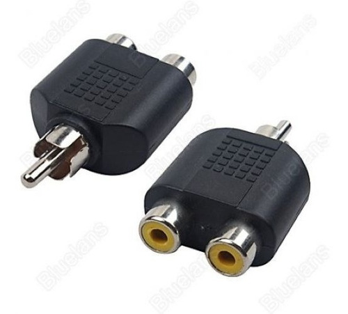 Ficha Audio Rca Macho A 2 Rca Hembra Titan Belgrano