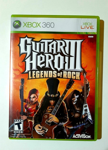 Guitar Hero 3 Legends Of Rock Xbox 360 Lenny Star Games