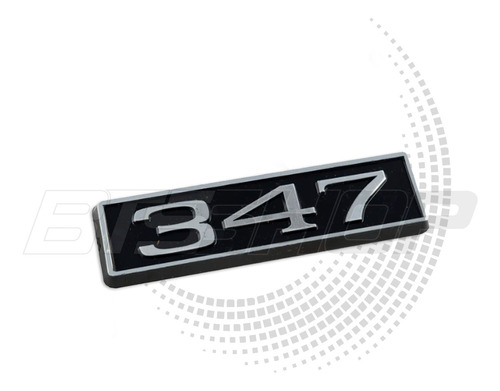 Emblema V8 Motor 347 Ford