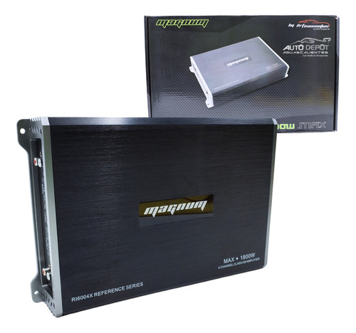 Amplificador 1800w Max Calse A/b 4 Ch Magnum Ri600.4