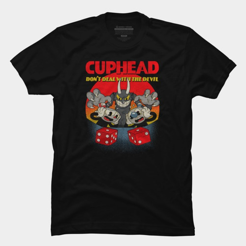 Cuphead Polos Videojuegos Oferta 2x97 Los 5 Primeros!4