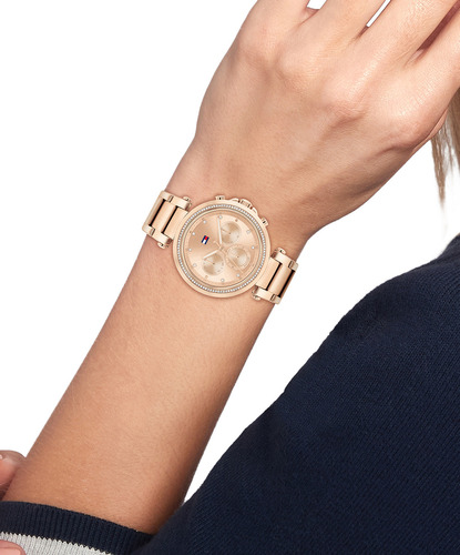 Reloj Tommy Hilfiger Emily Mujer Acero Inoxidable Oro Rosa