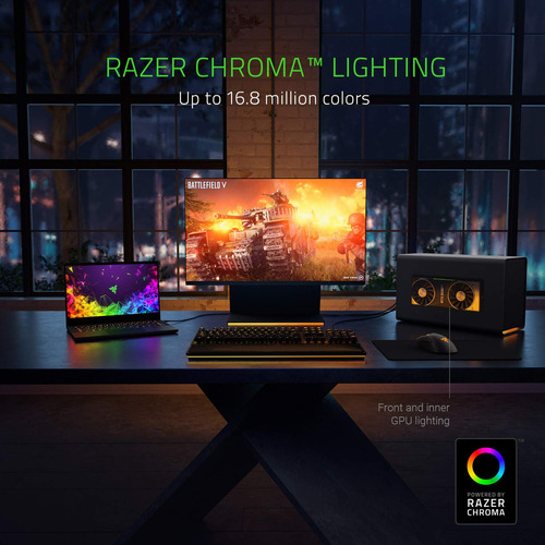 Razer Core X Chroma Carcasa Externa De Aluminio Para Gpu (eg