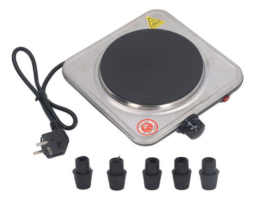 Encimera Eléctrica Individual De 1000 W Con 5 Controles De T