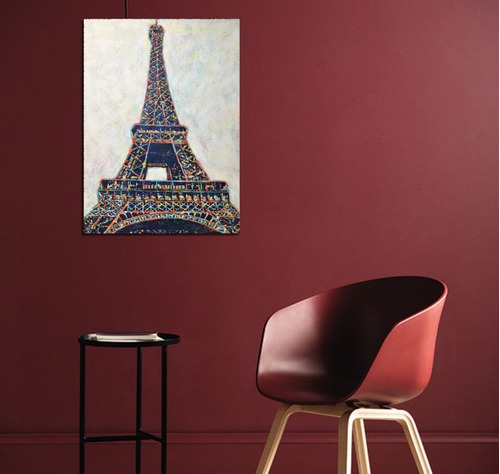 Cuadro 50x75cm Paris Torre Eiffel Francia M4