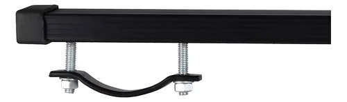 Rack Travessa De Aço Universal 140cm 50kg Steel Sr-68 Preta