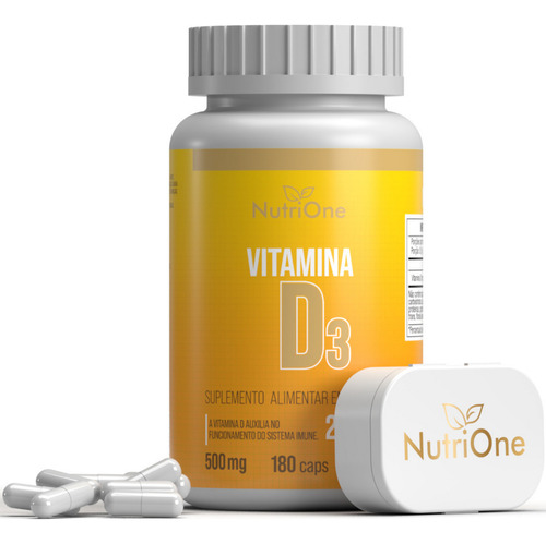 Vitamina D3 2.000ui 180 Cápsulas - Nutrione