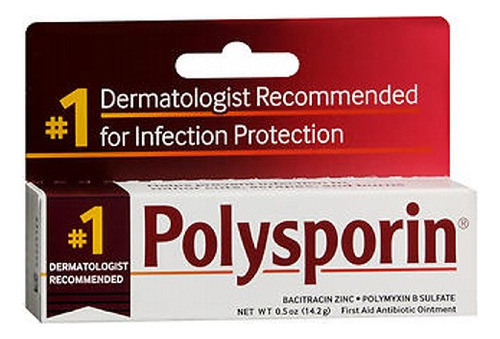 Pomada Antibiótica Polysporin First Aid 15 Ml (paquete De 6)